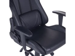 Chaise De Gamer En Cuir PU Noir Avec LED GLEAM -mobilier de bureau Shop siege de bureau 22129599