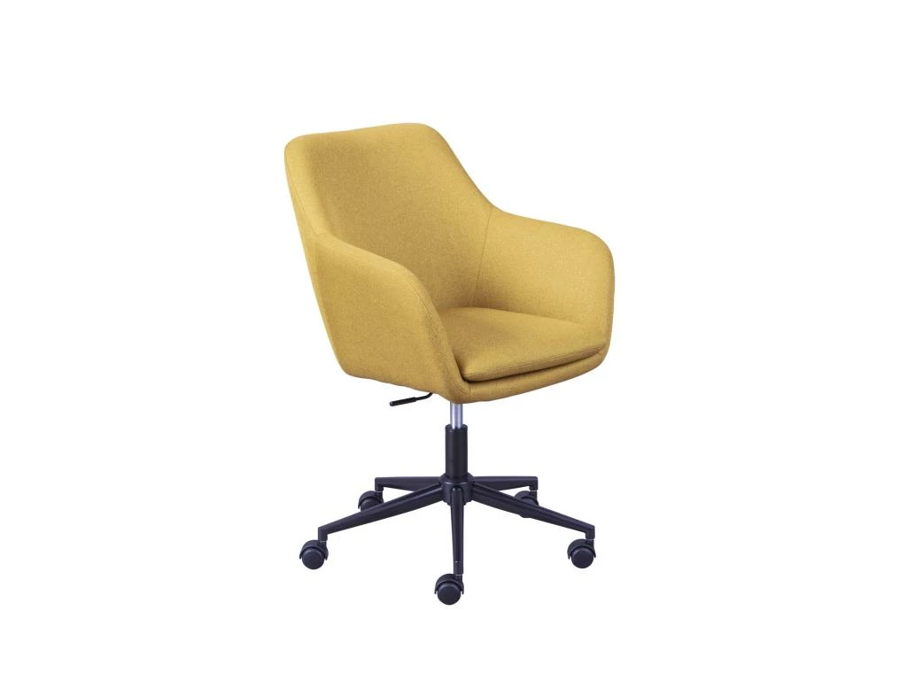 Werry Chaise De Bureau, Jaune Curry. 1 Werry Chaise De Bureau, Jaune Curry.