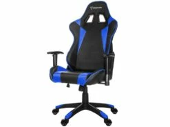 Paracon Knight Fauteuil De Gamer Avec Oreiller Cervical Et Soutien Lombaire, Bleu. -mobilier de bureau Shop siege de bureau 22216489