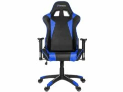 Paracon Knight Fauteuil De Gamer Avec Oreiller Cervical Et Soutien Lombaire, Bleu. -mobilier de bureau Shop siege de bureau 22216491
