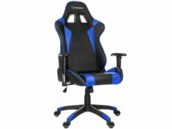 Paracon Knight Fauteuil De Gamer Avec Oreiller Cervical Et Soutien Lombaire, Bleu. -mobilier de bureau Shop siege de bureau 22216493