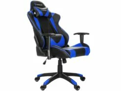 Paracon Knight Fauteuil De Gamer Avec Oreiller Cervical Et Soutien Lombaire, Bleu. -mobilier de bureau Shop siege de bureau 22216497