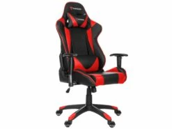 Paracon Knight Fauteuil De Gamer Avec Oreiller Cervical Et Soutien Lombaire, Rouge. -mobilier de bureau Shop siege de bureau 22216787