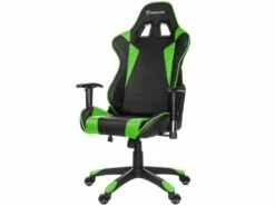 Paracon Knight Fauteuil De Gamer Avec Oreiller Cervical Et Soutien Lombaire, Vert. -mobilier de bureau Shop siege de bureau 22216819
