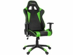 Paracon Knight Fauteuil De Gamer Avec Oreiller Cervical Et Soutien Lombaire, Vert. -mobilier de bureau Shop siege de bureau 22216823