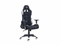 Gaming Fauteuil De Gamer, Blanc, Noir, Blanc. -mobilier de bureau Shop siege de bureau 22217077