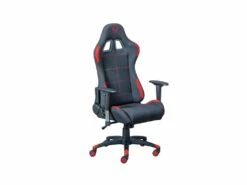 GamingRed Fauteuil De Gamer, Noir, Rouge.