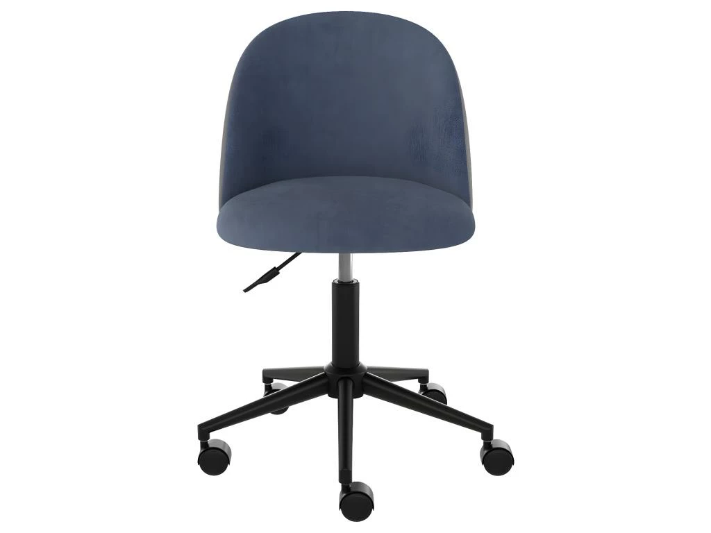 Chaise De Bureau Jane Bleu Et Gris 4 Chaise De Bureau Jane Bleu Et Gris – Image 4