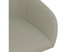 Chaise Pivotante De Bureau Gris Clair Velours -mobilier de bureau Shop siege de bureau 22412413