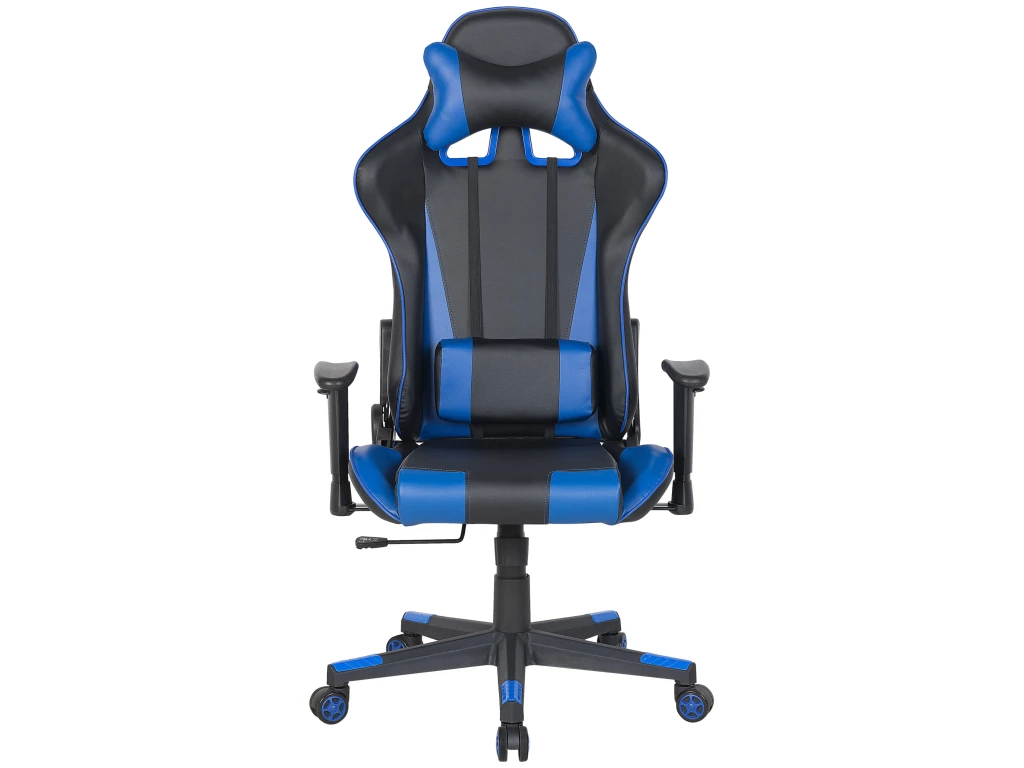 Chaise De Bureau Noire Et Bleu Foncé GAMER 8 Chaise De Bureau Noire Et Bleu Foncé GAMER – Image 8