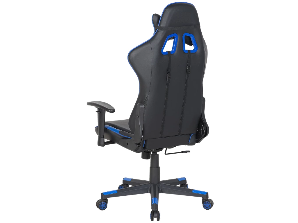 Chaise De Bureau Noire Et Bleu Foncé GAMER 10 Chaise De Bureau Noire Et Bleu Foncé GAMER – Image 10