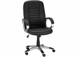 Chaise De Bureau Cruise PU Noir