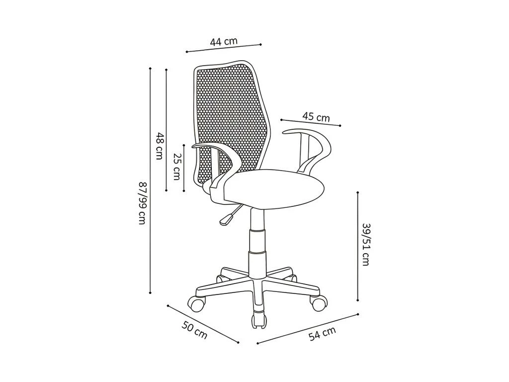 Chaise De Bureau JOSH Tissus Filet, Idéal Pour Un Bureau Confortable Et Moderne 3 Chaise De Bureau JOSH Tissus Filet, Idéal Pour Un Bureau Confortable Et Moderne – Image 3