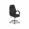 Chaise De Bureau CHUCK Tissus Filet Noir, Idéal Pour Un Bureau Confortable Et Design