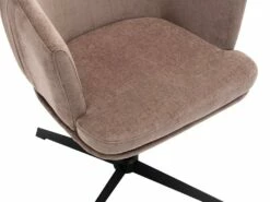 Chaise De Bureau - Tissu - Taupe - FAVIA -mobilier de bureau Shop siege de bureau 5270849