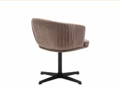 Chaise De Bureau - Tissu - Taupe - FAVIA -mobilier de bureau Shop siege de bureau 5270861