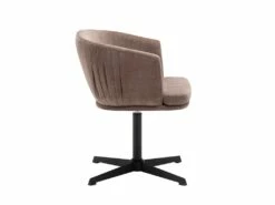 Chaise De Bureau - Tissu - Taupe - FAVIA -mobilier de bureau Shop siege de bureau 5270873