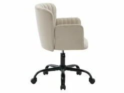 Chaise De Bureau - Tissu - Beige - Hauteur Réglable - TOARA -mobilier de bureau Shop siege de bureau 5274069