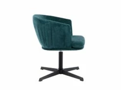 Chaise De Bureau - Tissu - Bleu Canard - FAVIA -mobilier de bureau Shop siege de bureau 5277995