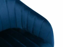 Chaise De Bureau - Velours - Bleu - Hauteur Réglable - TOSILI 12 Chaise De Bureau - Velours - Bleu - Hauteur Réglable - TOSILI -mobilier de bureau Shop siege de bureau 5335389