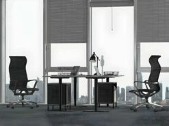 Fauteuil De Bureau Professionnel - Tissu - Noir - LADEFENSE 23 Fauteuil De Bureau Professionnel - Tissu - Noir - LADEFENSE -mobilier de bureau Shop siege de bureau 714269