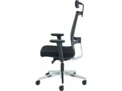 Fauteuil De Bureau Ergonomique Professionnel - Avec Têtière - Tissu - Noir - WALLSTREET 32 Fauteuil De Bureau Ergonomique Professionnel - Avec Têtière - Tissu - Noir - WALLSTREET -mobilier de bureau Shop siege de bureau 721963
