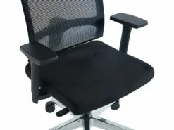 Fauteuil De Bureau Ergonomique Professionnel - Avec Têtière - Tissu - Noir - WALLSTREET 39 Fauteuil De Bureau Ergonomique Professionnel - Avec Têtière - Tissu - Noir - WALLSTREET -mobilier de bureau Shop siege de bureau 721975