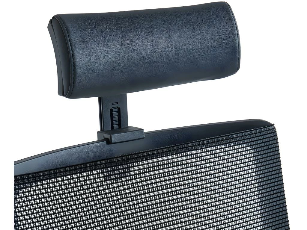 Fauteuil De Bureau Ergonomique Professionnel - Avec Têtière - Tissu - Noir - WALLSTREET 17 Fauteuil De Bureau Ergonomique Professionnel - Avec Têtière - Tissu - Noir - WALLSTREET – Image 17