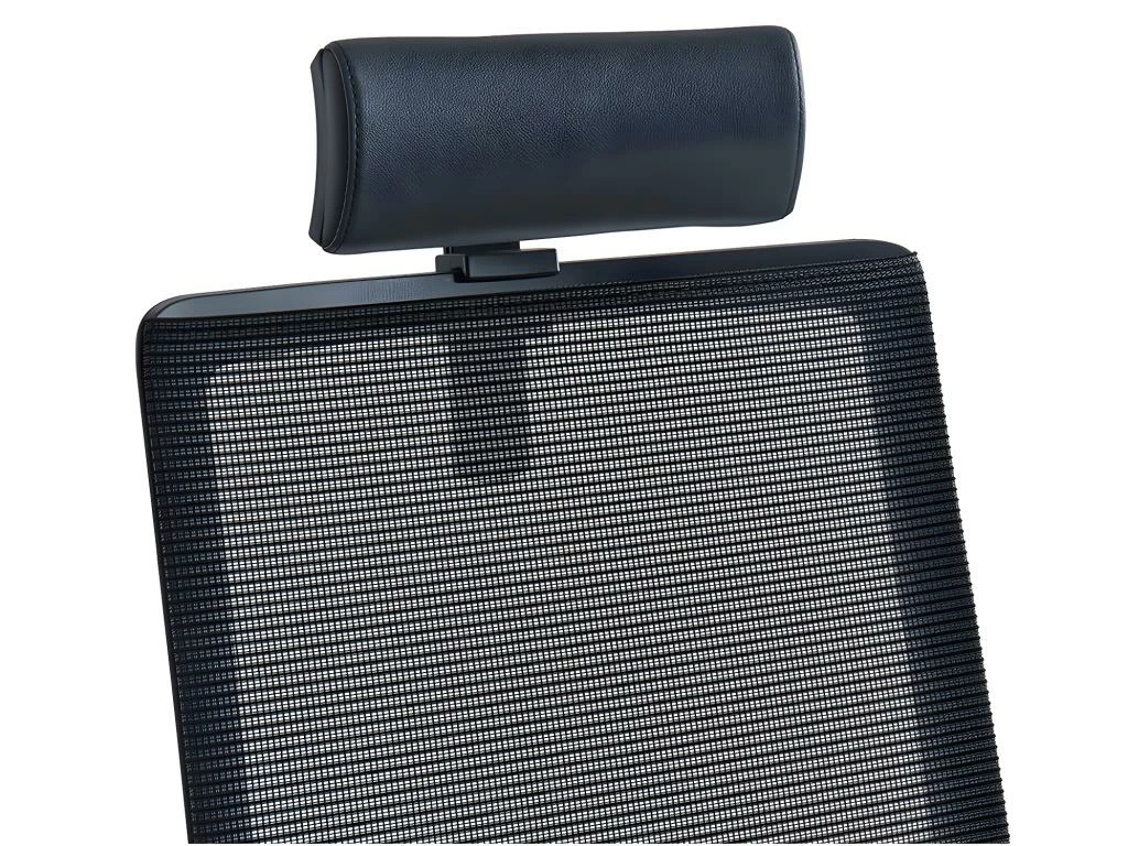 Fauteuil De Bureau Ergonomique Professionnel - Avec Têtière - Tissu - Noir - WALLSTREET 16 Fauteuil De Bureau Ergonomique Professionnel - Avec Têtière - Tissu - Noir - WALLSTREET – Image 16