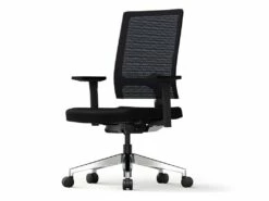 Fauteuil De Bureau Professionnel - Tissu - Noir - MIDTOWN -mobilier de bureau Shop siege de bureau 722105