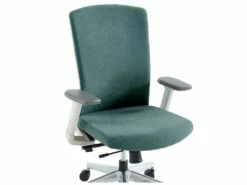 Fauteuil De Bureau Professionnel - Tissu - Bleu - HUMIA -mobilier de bureau Shop siege de bureau 8558301