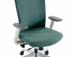 Fauteuil De Bureau Professionnel - Avec Têtière - Tissu - Bleu - VOLTI 28 Fauteuil De Bureau Professionnel - Avec Têtière - Tissu - Bleu - VOLTI -mobilier de bureau Shop siege de bureau 8559097