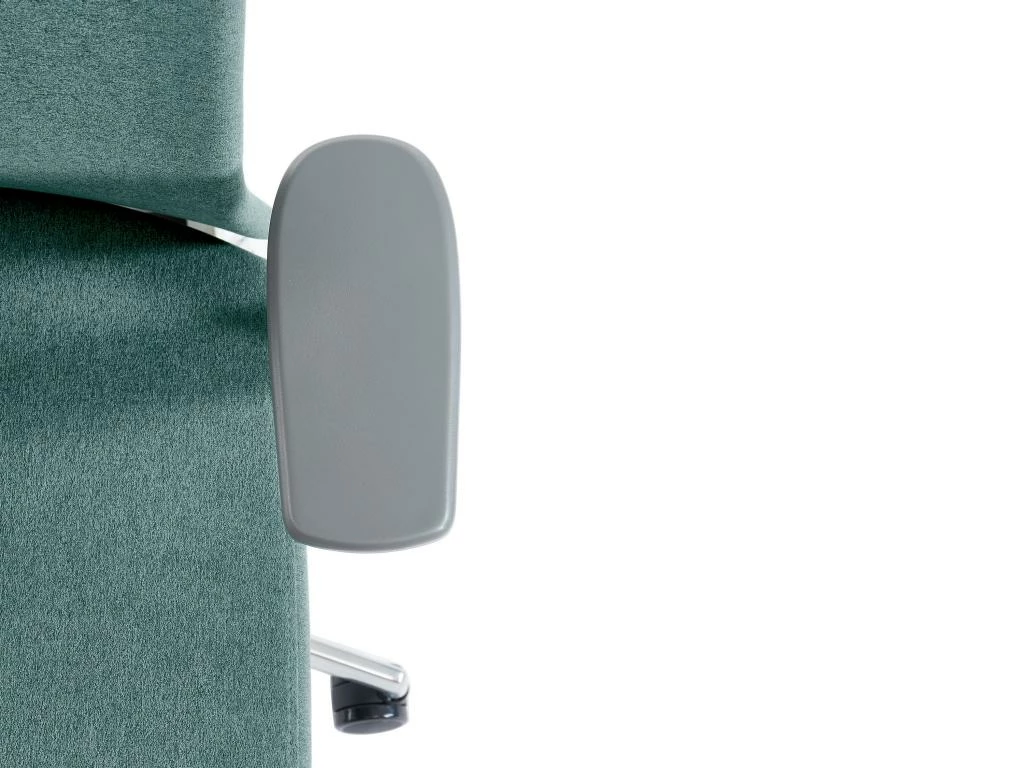 Fauteuil De Bureau Professionnel - Avec Têtière - Tissu - Bleu - VOLTI 15 Fauteuil De Bureau Professionnel - Avec Têtière - Tissu - Bleu - VOLTI – Image 15