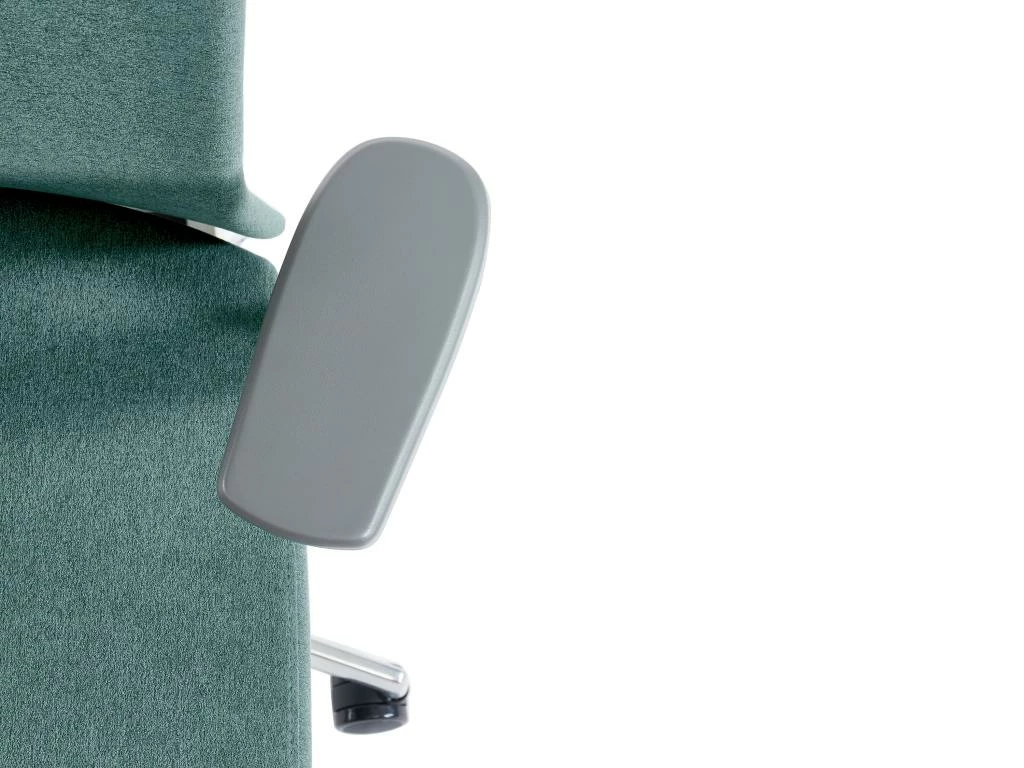 Fauteuil De Bureau Professionnel - Avec Têtière - Tissu - Bleu - VOLTI 17 Fauteuil De Bureau Professionnel - Avec Têtière - Tissu - Bleu - VOLTI – Image 17