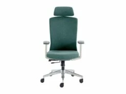 Fauteuil De Bureau Professionnel - Avec Têtière - Tissu - Bleu - VOLTI 21 Fauteuil De Bureau Professionnel - Avec Têtière - Tissu - Bleu - VOLTI -mobilier de bureau Shop siege de bureau 8559165