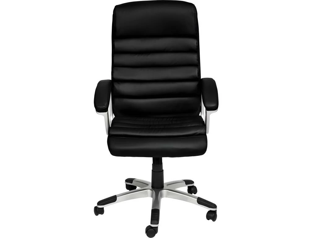 Fauteuil Chaise Siège De Direction Rembourrage Ondulé Noir 08_0000374 2 Fauteuil Chaise Siège De Direction Rembourrage Ondulé Noir 08_0000374 – Image 2