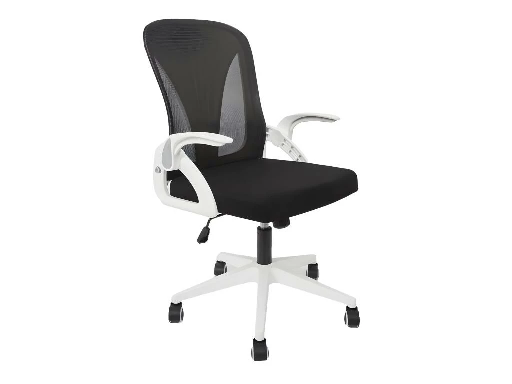 QUICK - Fauteuil De Bureau Rabattable Noir Et Blanc 2 QUICK - Fauteuil De Bureau Rabattable Noir Et Blanc – Image 2