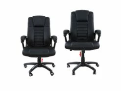 Fauteuil De Bureau Chaise Siège Noir Ergonomique Classique 150 Kg Max 0512012 -mobilier de bureau Shop siege de bureau 8910767