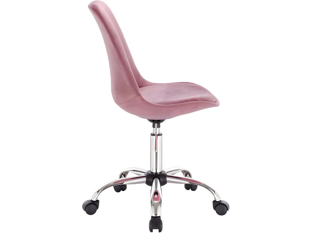 Fauteuil De Bureau Chaise De Bureau En Velours Rose 19_0000488 2 Fauteuil De Bureau Chaise De Bureau En Velours Rose 19_0000488 – Image 2
