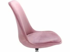 Fauteuil De Bureau Chaise De Bureau En Velours Rose 19_0000488 7 Fauteuil De Bureau Chaise De Bureau En Velours Rose 19_0000488 -mobilier de bureau Shop siege de bureau 8911083