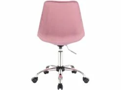 Fauteuil De Bureau Chaise De Bureau En Velours Rose 19_0000488 8 Fauteuil De Bureau Chaise De Bureau En Velours Rose 19_0000488 -mobilier de bureau Shop siege de bureau 8911085