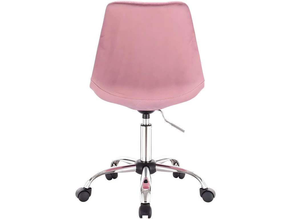 Fauteuil De Bureau Chaise De Bureau En Velours Rose 19_0000488 4 Fauteuil De Bureau Chaise De Bureau En Velours Rose 19_0000488 – Image 4