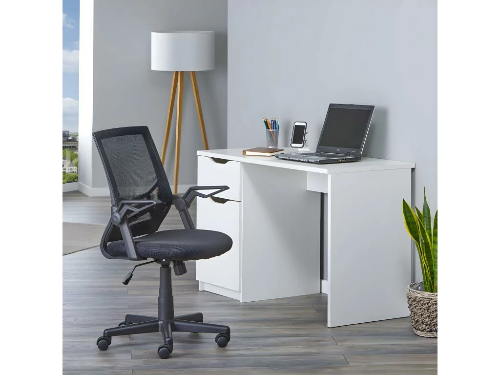 JIAN - Fauteuil De Bureau Tissu Mesh Coloris Noir 2 JIAN - Fauteuil De Bureau Tissu Mesh Coloris Noir – Image 2