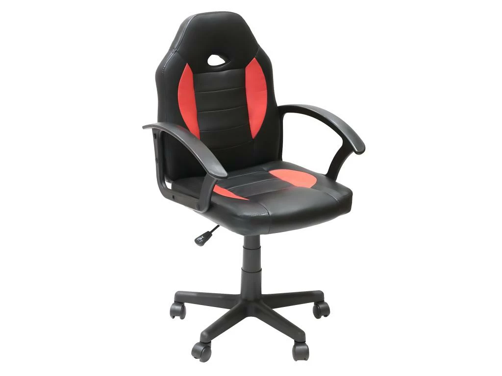 RACING - Fauteuil De Bureau Hauteur Réglable Rouge Et Noir 1 RACING - Fauteuil De Bureau Hauteur Réglable Rouge Et Noir