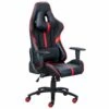 PLAYER1 - Chaise Gaming Simili Noir Et Rouge