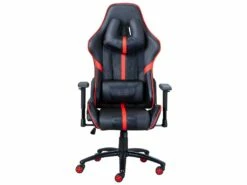 PLAYER1 - Chaise Gaming Simili Noir Et Rouge -mobilier de bureau Shop siege de bureau 9184795