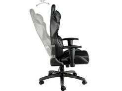 Fauteuil De Bureau Chaise Siège Sport Gamer Avec Coussin De Tête Et Lombaires Noir 08_0000356 7 Fauteuil De Bureau Chaise Siège Sport Gamer Avec Coussin De Tête Et Lombaires Noir 08_0000356 -mobilier de bureau Shop siege de bureau 9184825
