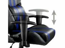 Fauteuil De Bureau Chaise Siège Sport Gamer Avec Coussin De Tête Et Lombaires Noir/bleu 08_0000358 9 Fauteuil De Bureau Chaise Siège Sport Gamer Avec Coussin De Tête Et Lombaires Noir/bleu 08_0000358 -mobilier de bureau Shop siege de bureau 9184849