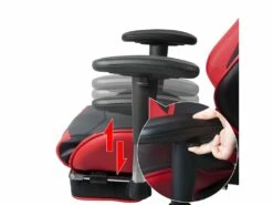 Fauteuil De Bureau Sport Chaise Gaming Racing Siège Synthétique Rouge Et Noir 19_0000415 -mobilier de bureau Shop siege de bureau 9184865