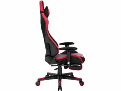 Fauteuil De Bureau Sport Chaise De Jeu Course En Cuir Synthétique Rouge Et Noir 19_0000091 -mobilier de bureau Shop siege de bureau 9184941